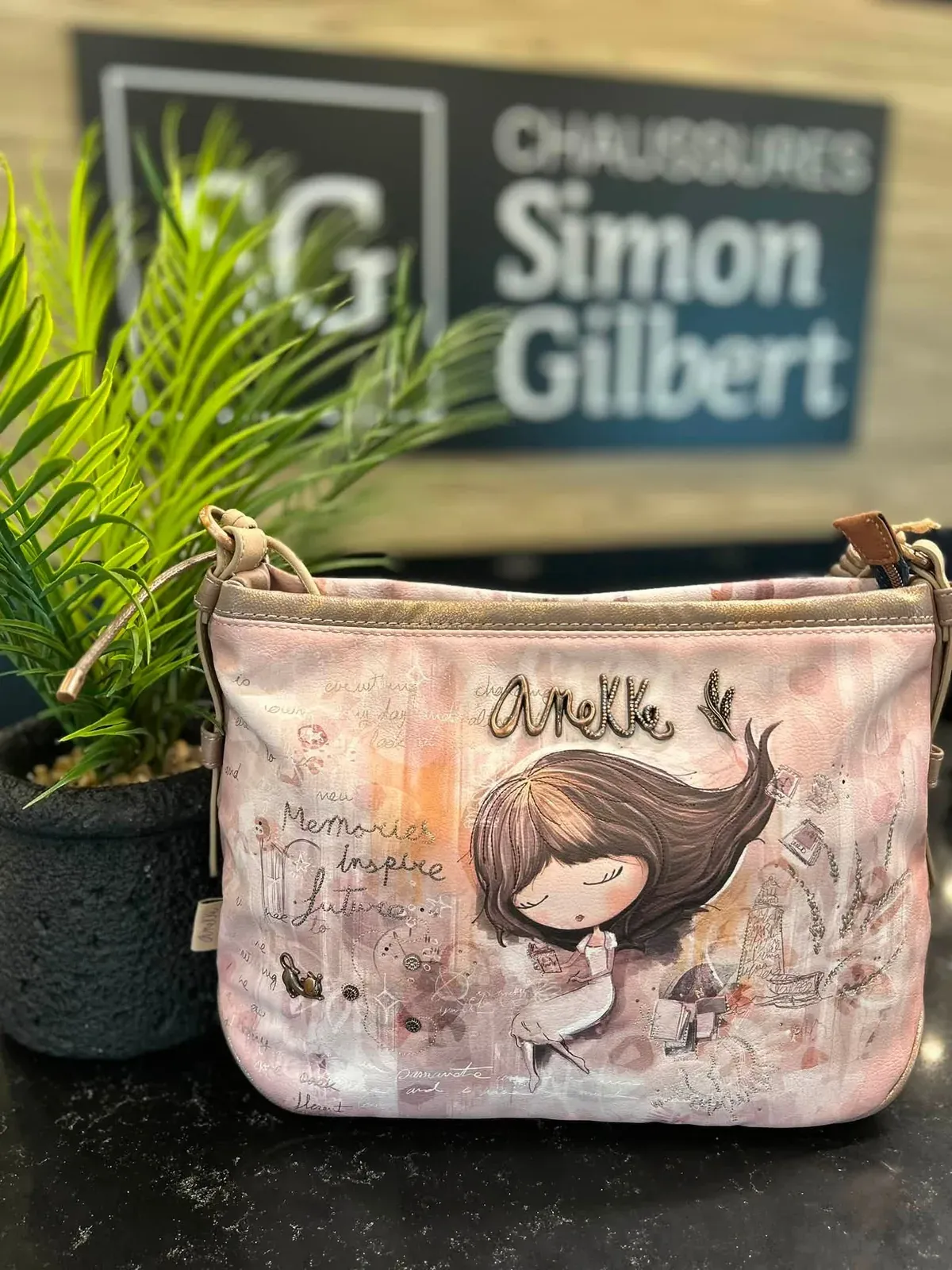 Sac illustré, bandoulière ajustable